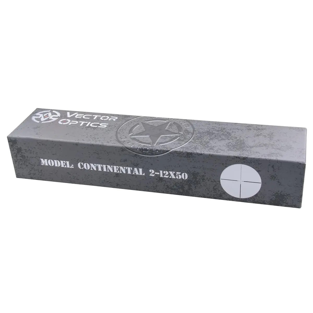 Оптический прицел Vector Optics Continental 2-12x50 Hunting, сетка L4a, 30 мм, азотозаполненный, с подсветкой (SCOM-15P)