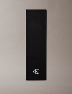 Шарф Calvin Klein Monogram Logo Black