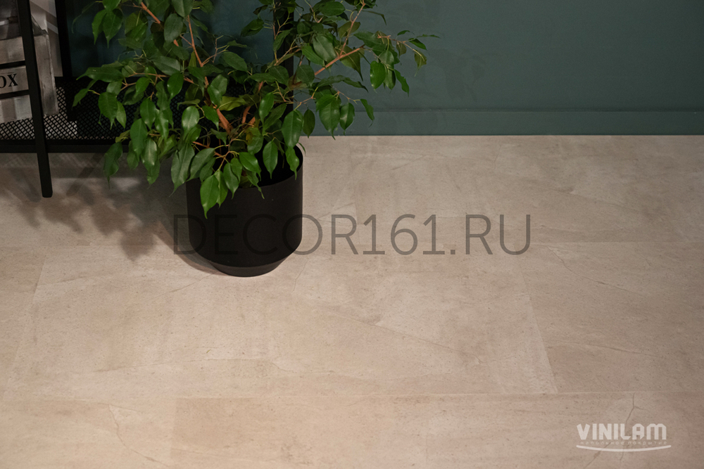 Виниловый ламинат VINILAM Бетон Белый 71615