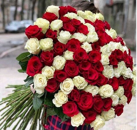 Букет "Симфония любви" 101 шт.