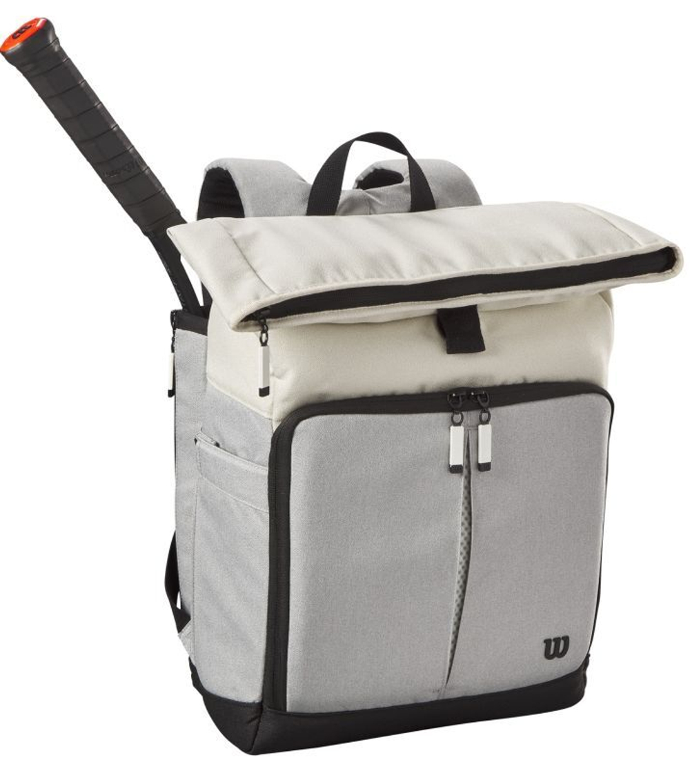 Рюкзак теннисный Wilson лайфстайл Foldover Backpack - grey/blue
