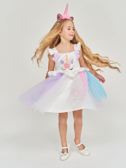 Пышное нарядное платье Единорога