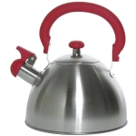 Чайник из нержавеющей стали 2,5л индукционное дно, красный Катунь КТ-129