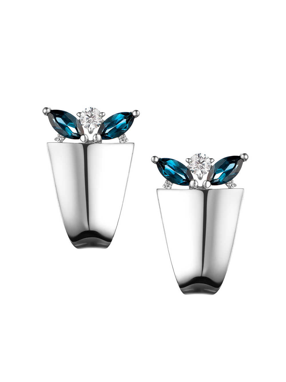 Серьги из серебра 925 пробы