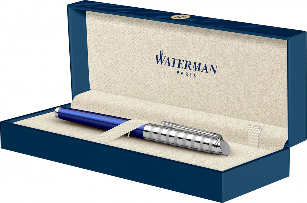 Перьевая ручка Waterman Hemisphere French riviera Deluxe BLU LOUNGE в подарочной коробке