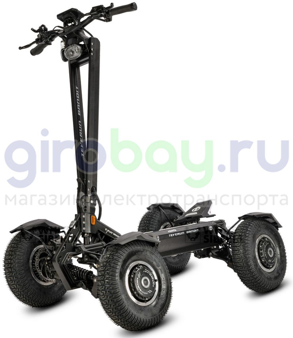Электросамокат WHITE SIBERIA TEVERUN BANDIT 4x4 7200W 60V/60AH фото №4