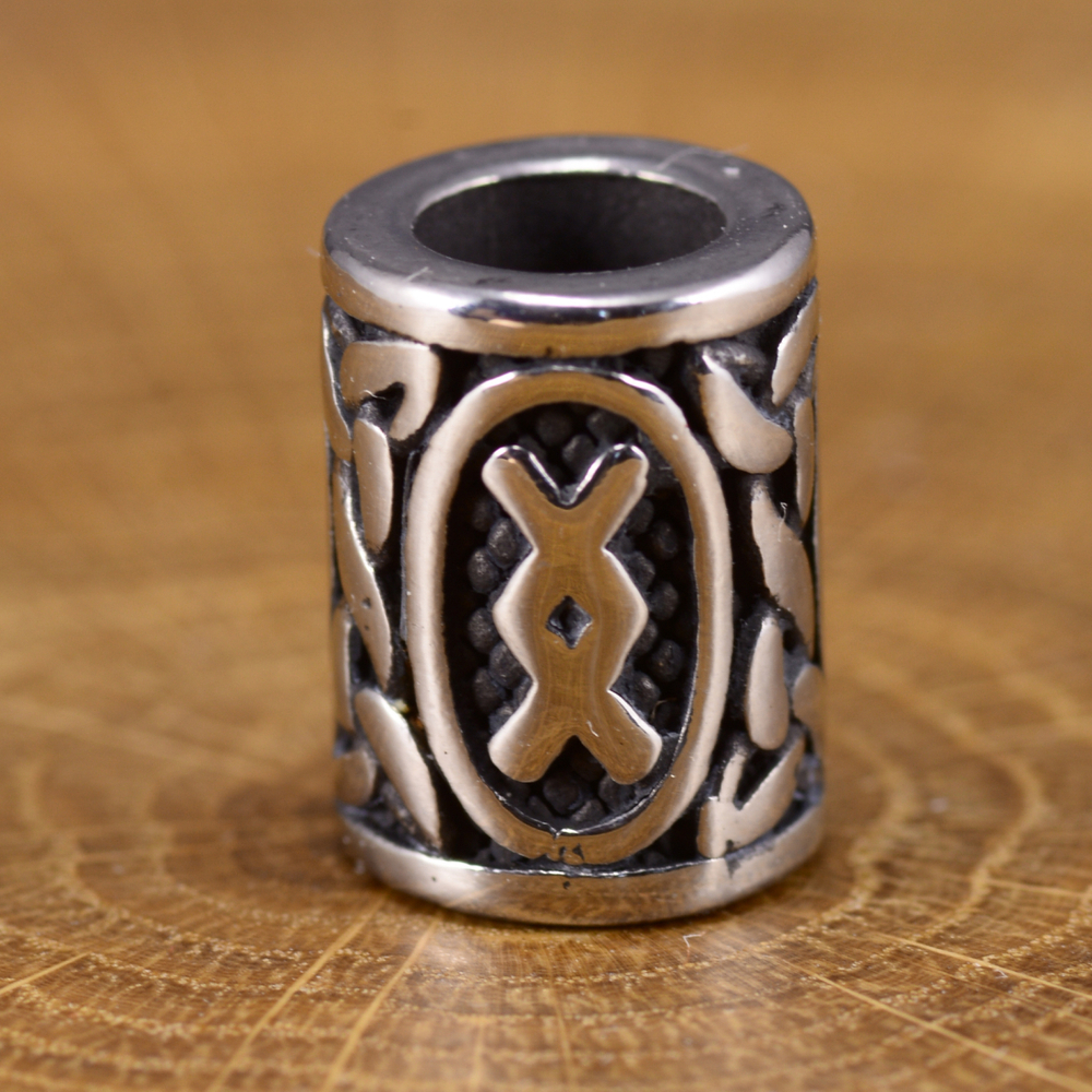 Бусины «РУНЫ» из нержавеющей стали В АССОРТИМЕНТЕ