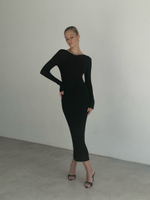 Платье AREESHA, чёрный