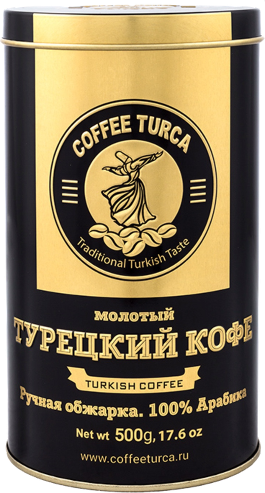 Кофе молотый Coffee Turca жестяная банка 500 г