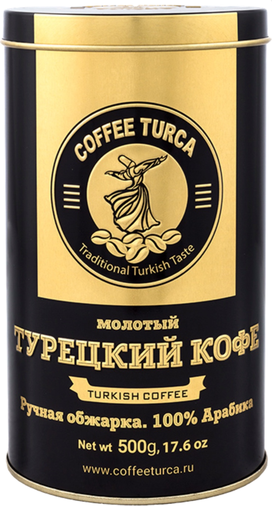 Кофе молотый Coffee Turca жестяная банка 500 г