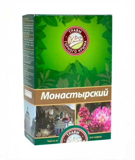 Монастырский чай коробка, 100 гр, ТМ ТРАВЫ ГОРНОГО КРЫМА
