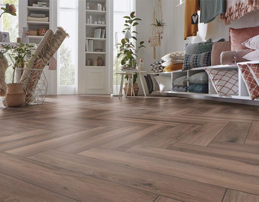 Herringbone Ferrara Oak, 1,238 м²