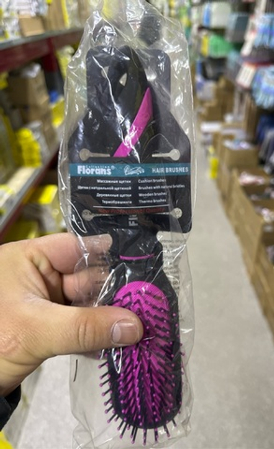 Расчёска Florans матовый бархат Арт.9550-СК  9550