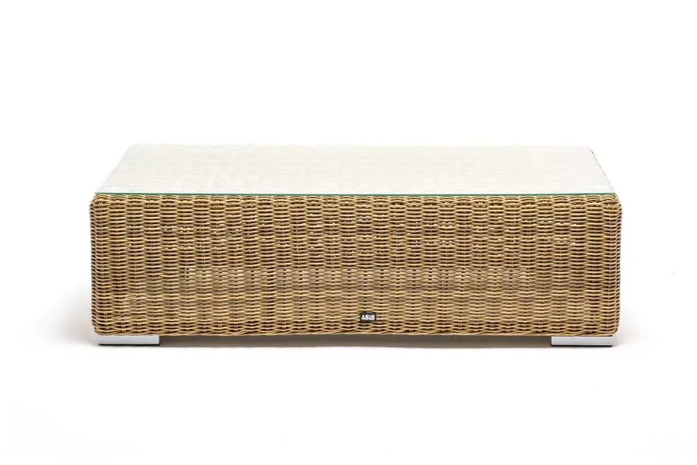 "Боно" лаунж-зона из искусственного ротанга, цвет соломенный