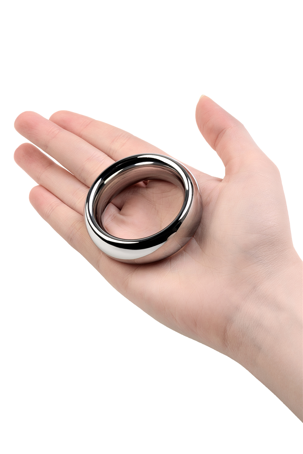 Кольцо на пенис Toyfa Metal серебристое S