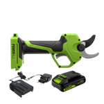Секатор аккумуляторный Greenworks PR24320, 24V, 32 мм, c 1 х АКБ 4 Ач и ЗУ (PR24320UB)