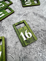 Номерки для гардероба 3х5 см