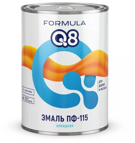 Эмаль ПФ-115 Formula Q8 слоновая кость (0,9кг.)