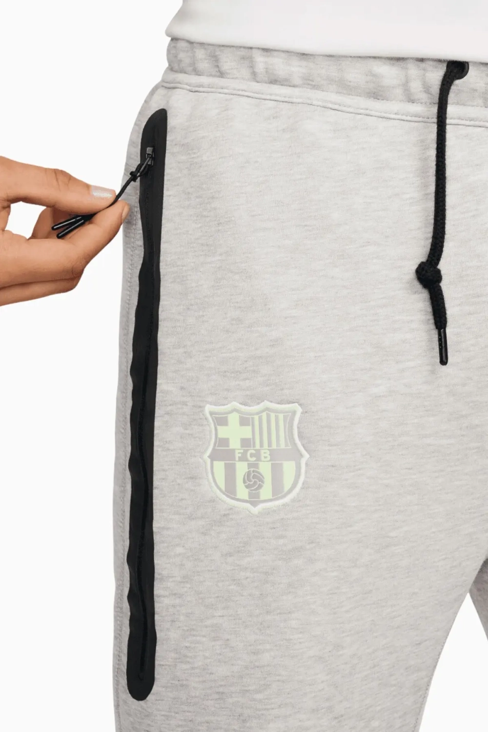 Штаны Nike FC Barcelona 24/25 Tech Fleece - серый