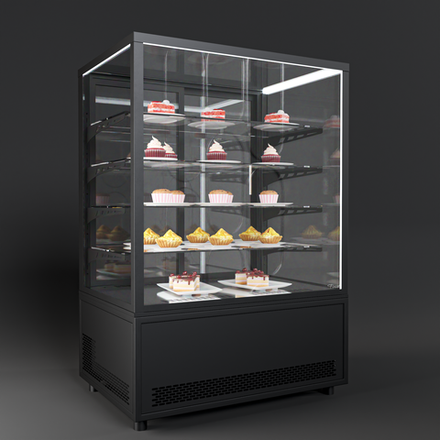 Напольная холодильная витрина Finist JOBS J-107-146, 4 полки