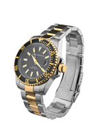 Часы кварцевые Neptune, black gold