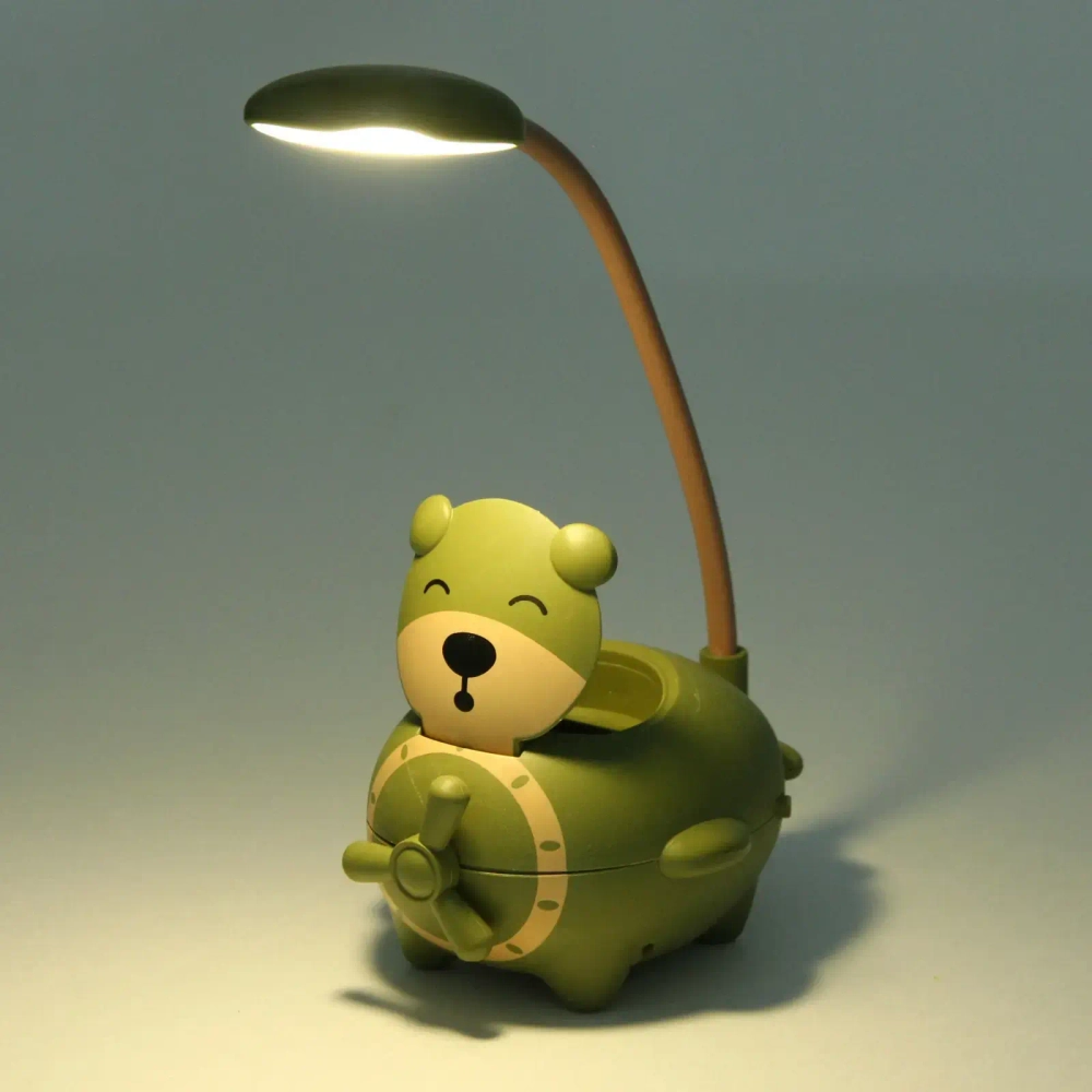 Настольная лампа «Sweet - Зверюшка» LED, USB 3w 5v, Зеленый