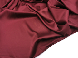 Атлас-стрейч, эластичный, бельевой, бордо
