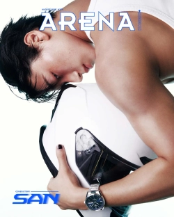 Журнал ARENA - 2025. 08 [Обложка: ATEEZ SAN]