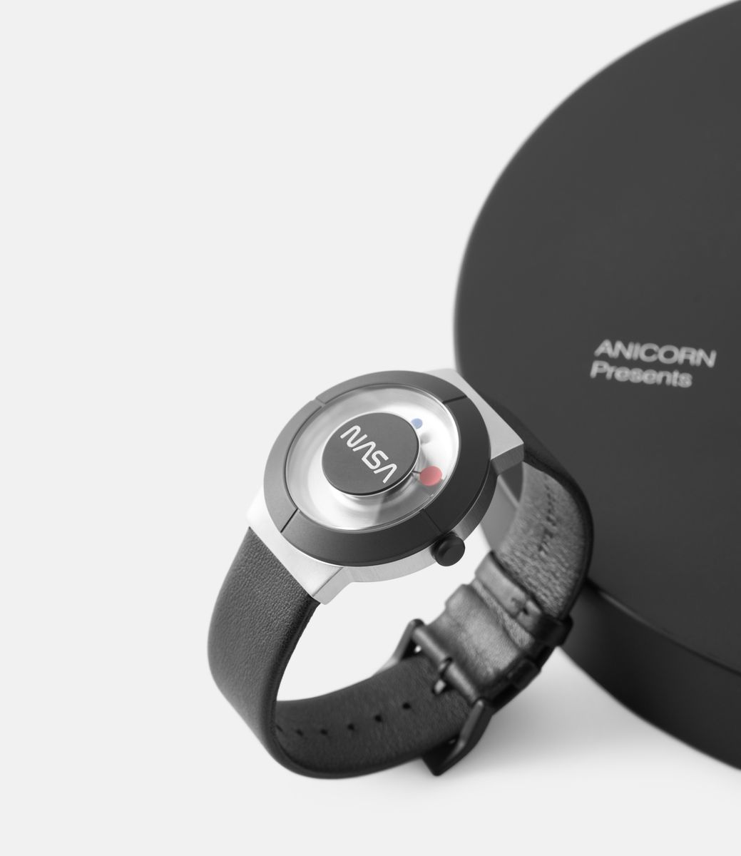 Anicorn The Space Watch Jet Silver — механические наручные часы