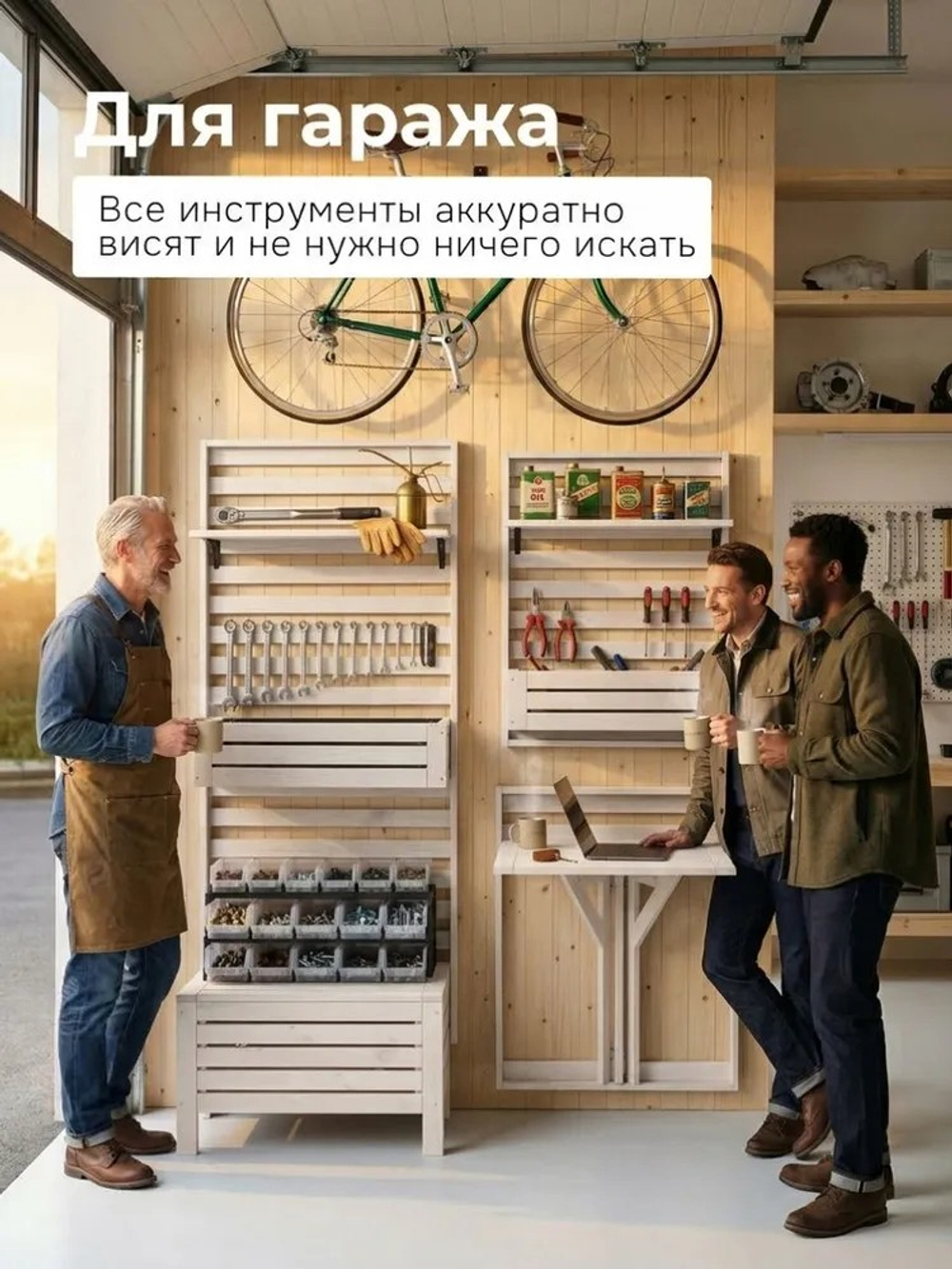 Полка настенная, 76х25х2, Эпларо, для ванной, для обуви, для книг и цветов, деревянная, белый, Dipriz