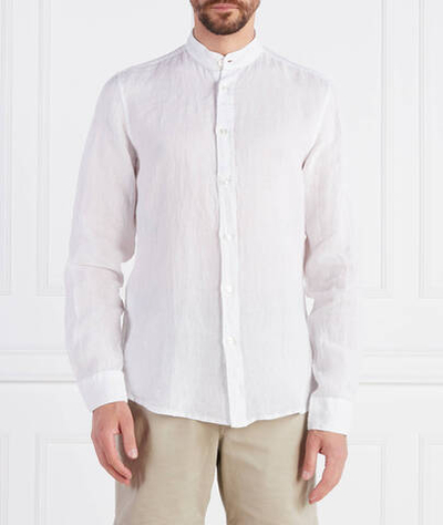 Льняная рубашка Race BOSS ORANGE - белый(50489339)