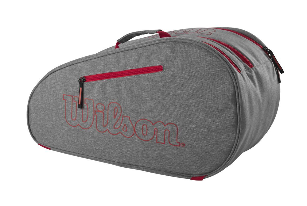 Сумка для Padel Wilson Team Padel Bag - grey/bright red