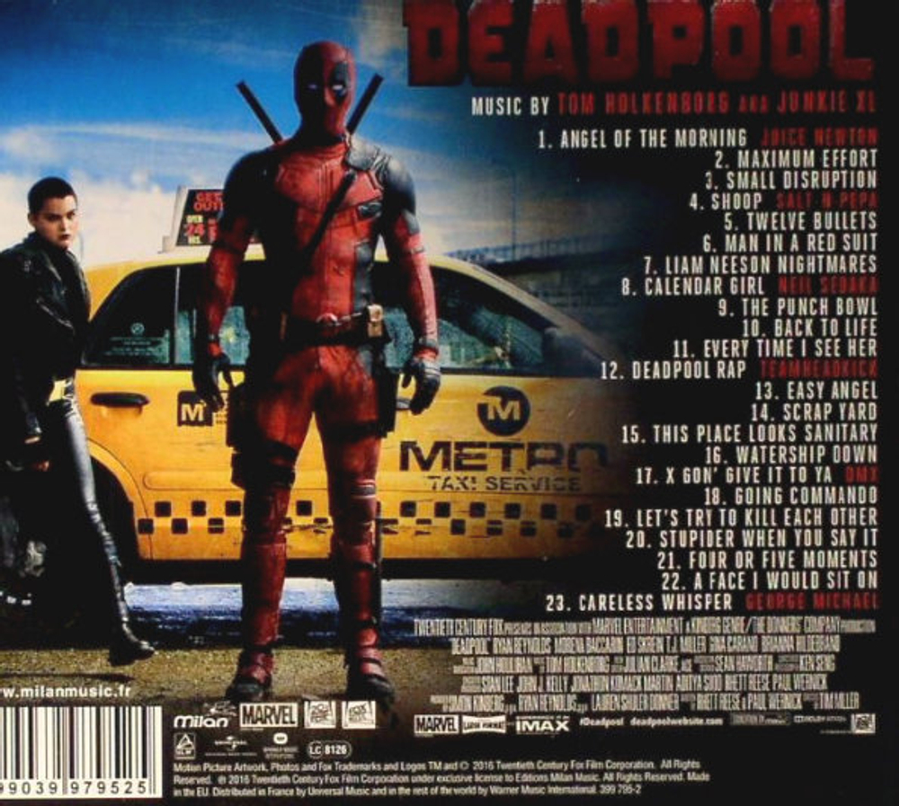 Soundtrack / Tom Holkenborg: Deadpool (CD)