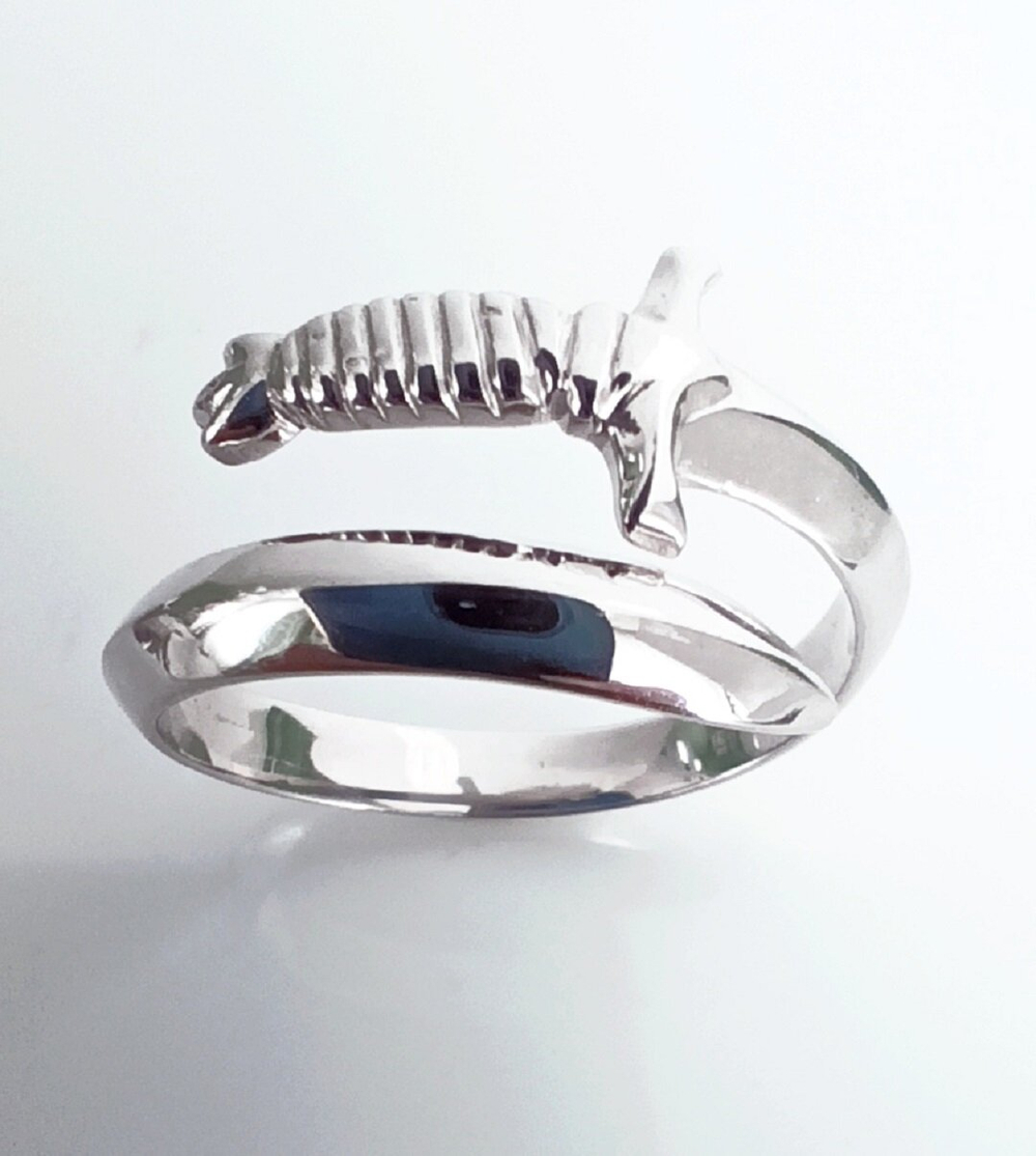 Печатка Эстерелла, серебро, 925 проба, родирование/Ф