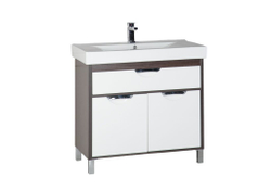 Тумба с раковиной Aquanet Гретта 90 венге