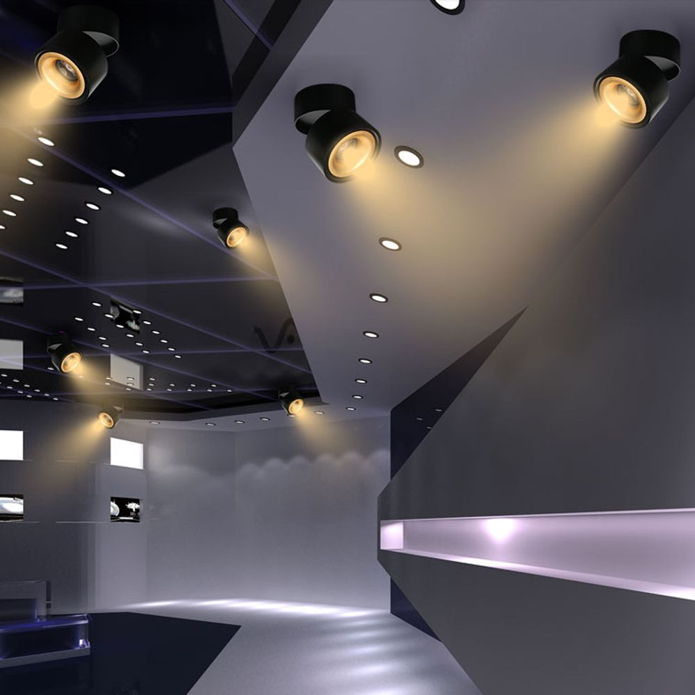 Потолочный Светильник Agenda White+Gold 10W By Imperiumloft