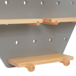 Пегборд Shely, 43х50 см, светло-серый