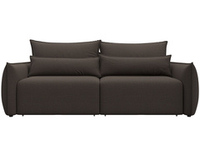 Диван прямой Лига-051 НПБ РОГОЖКА Амур 05 коричневый