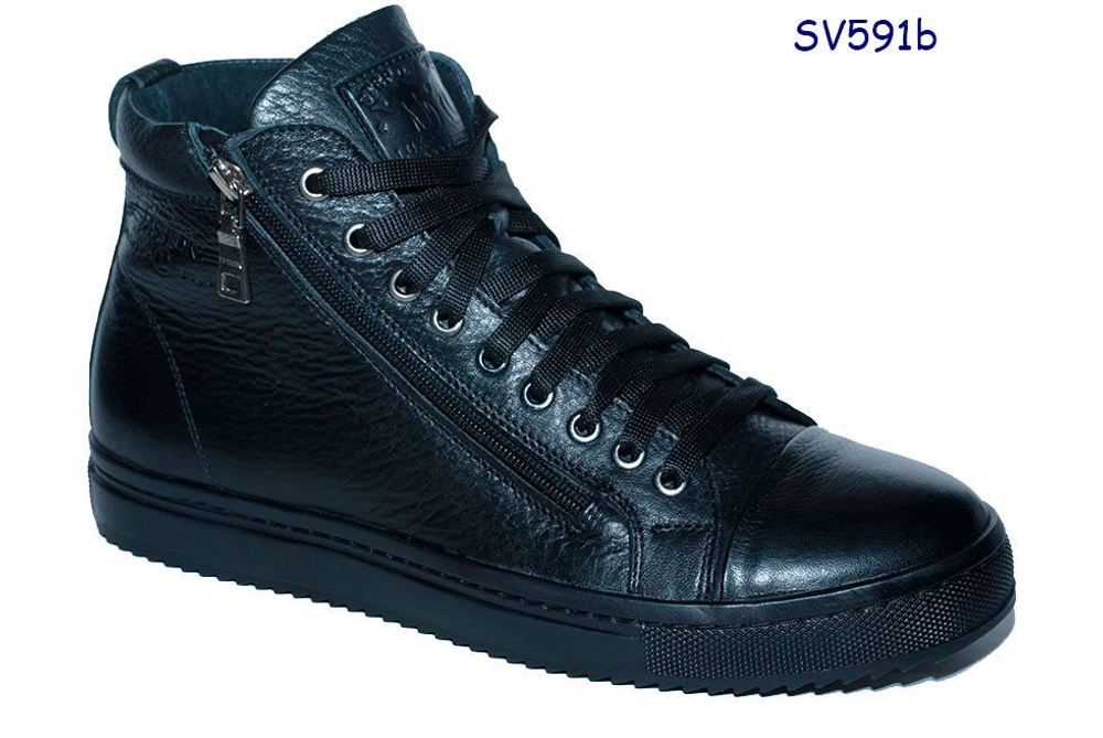 Кроссовки мужские байка (SV 591b ф чер)