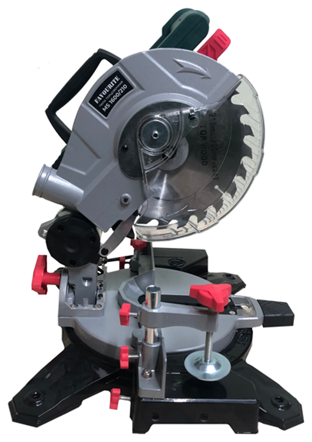 Пила торцовочная MS 1600/210 1600Вт, 210мм, 4500об/мин, 60х120мм FAVOURITE(122101600)