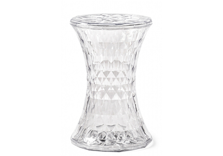 Журнальный стол Woodville Button 30x47 clear