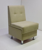 Стильный компактный диван Фабрики ОНИКС из практичного и износостойкого материала с оригинальным дизайном, вместительным ящиком для хранения, мягким наполнителем для дома, дачи и офиса