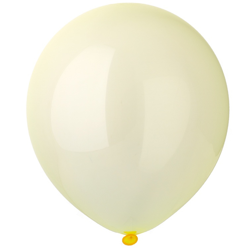 Шар латексный Кристалл 30 см (Желтый)
