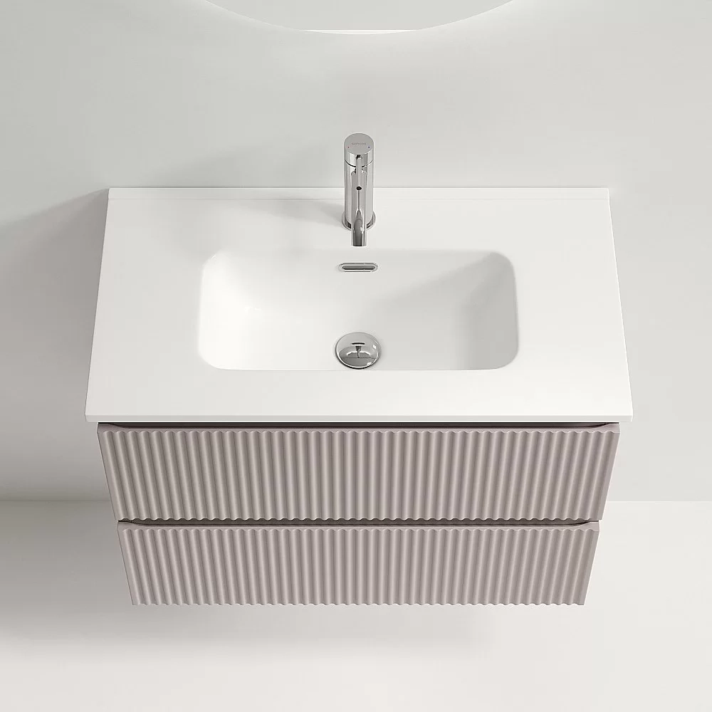 Тумба с раковиной Sancos Snob R SNR70/39SM/CN7029 Doha Soft