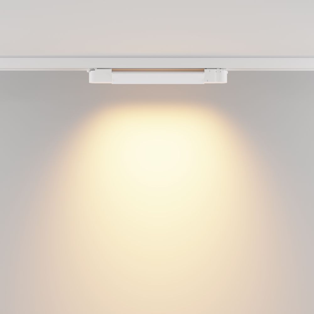 Трековый трехфазный светодиодный светильник Maytoni Trinity Basis TR196-3-10W2.7K-W