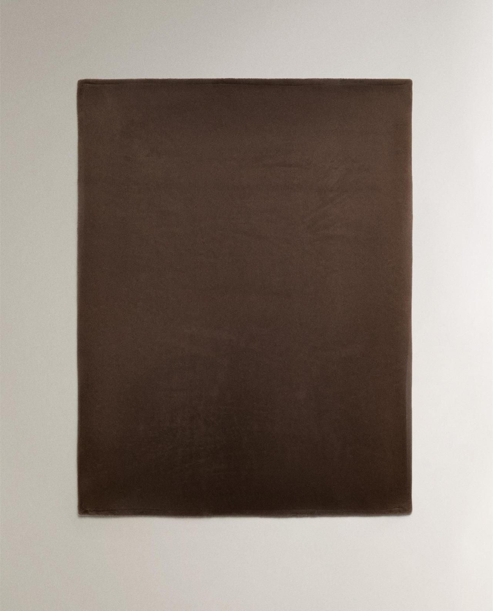 Zara Home - Двухстороннее Меховой плед, бежевый, 140x190 см