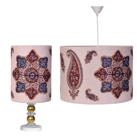 Комплект настольная лампа и подвесной светильник 14420234 Иран