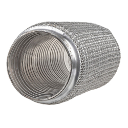 Компенсатор (гофра) выхлопной системы 3х-слойная WIRE MESH 75x200 UNIVERSAL D=75mm L=200mm GANZ GIG05331