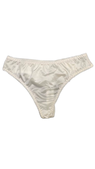 Элегантные трусики с атласным бантом сзади