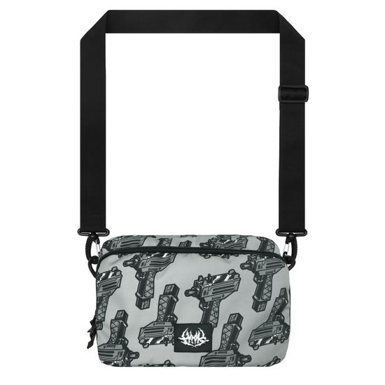 Сумка HOOK Шолдербег грандма "Узи" серый